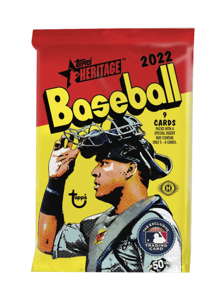 2022 Topps Heritage Baseball MLB Box