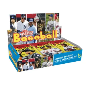 2022 Topps Heritage Baseball MLB Box