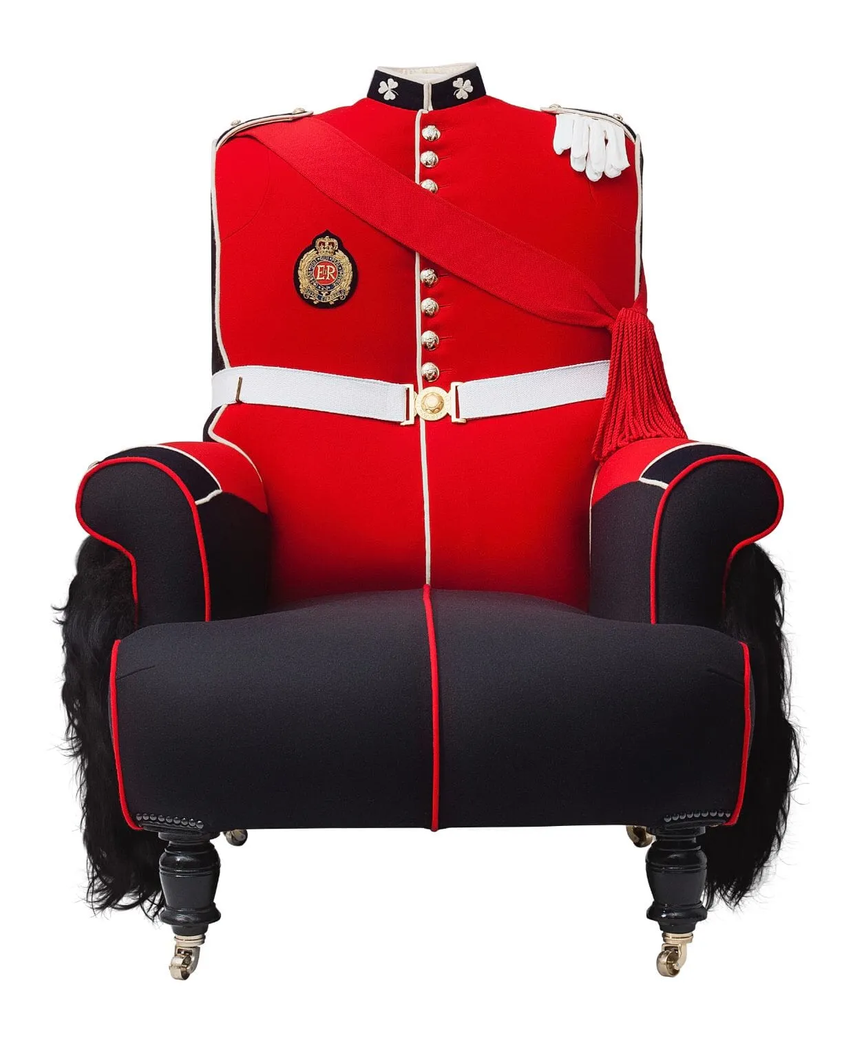 Bespoke Military Uniform Themed Chairs (Contact Us for Pricing)