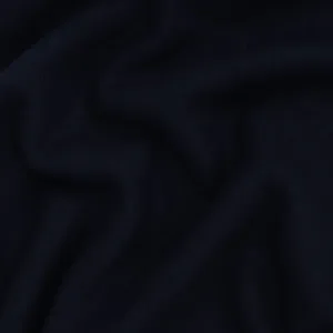 Boiled Wool Coating - Dark Navy Blue