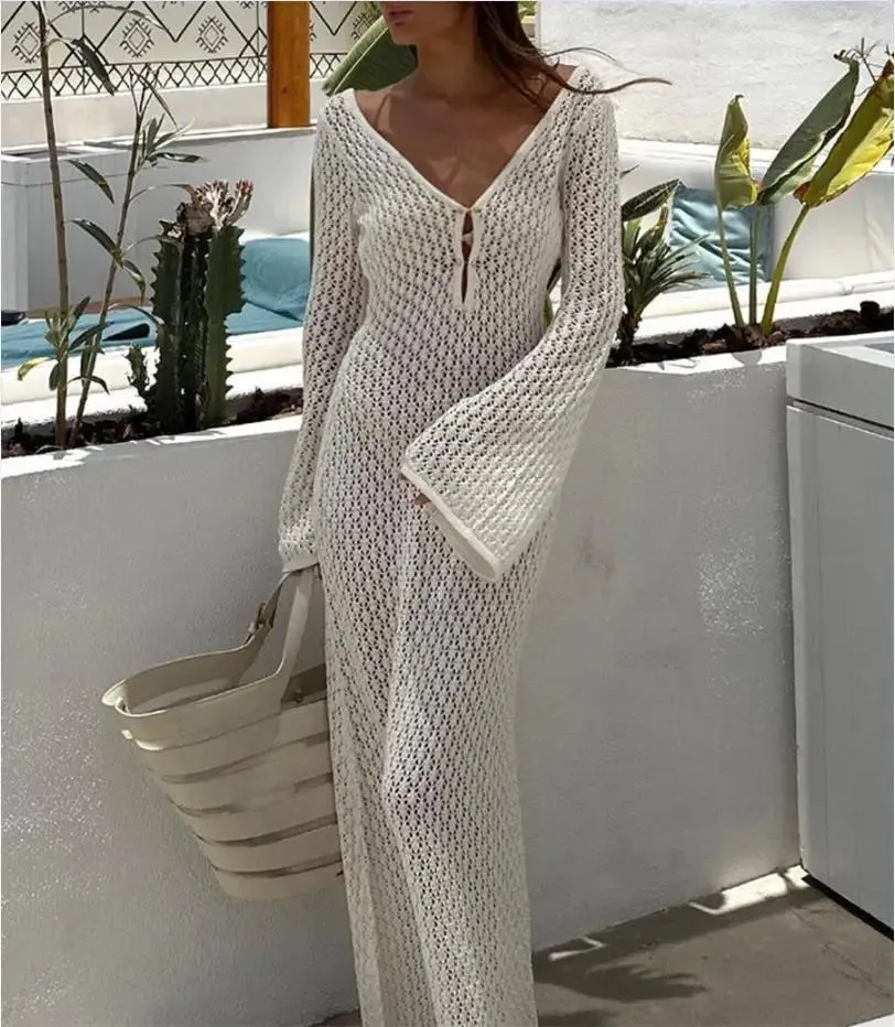 Bora Bora Bliss Knit Dress Beach Cover Up