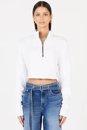 Brooklyn Crop Sweatshirt