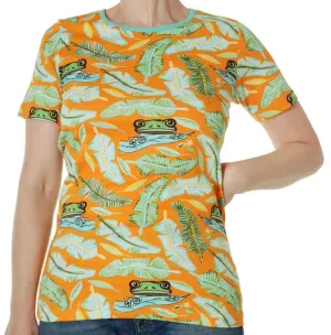 DUNS Short Sleeved T-shirt Adult - Frog Orange