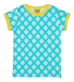 DUNS Short Sleeved T-shirt - Clover Blue