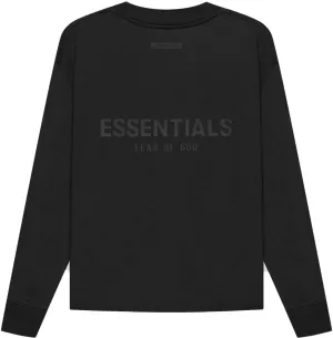 ESSENTIAL FOG LONG SLEEVE BLACK 2021