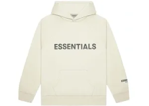 ESSENTIALS FOG 3D SILICON HOODIE BUTTERCREAM