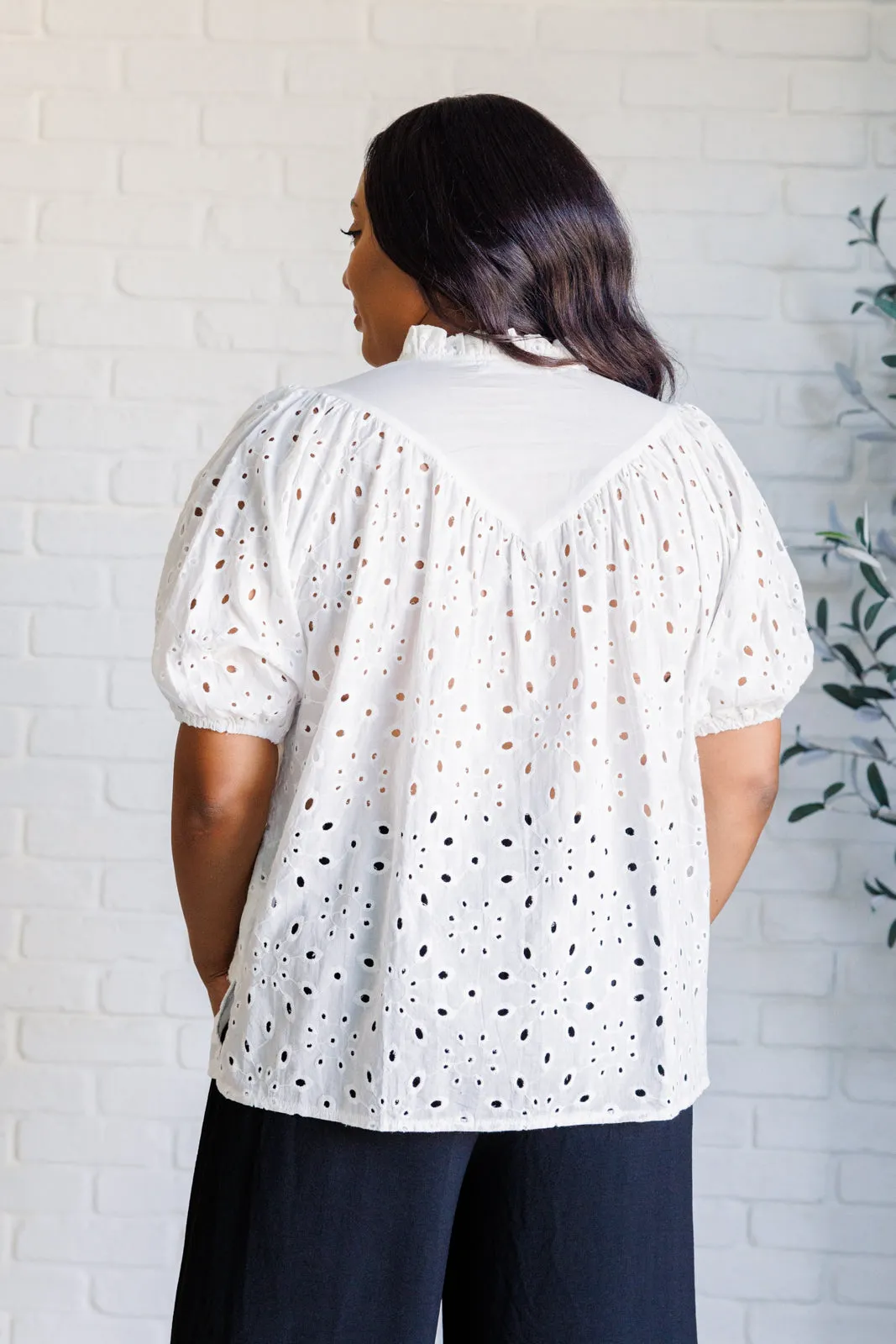 Eyelet Lace Blouse