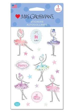 Fanciful Ballerinas Stickers