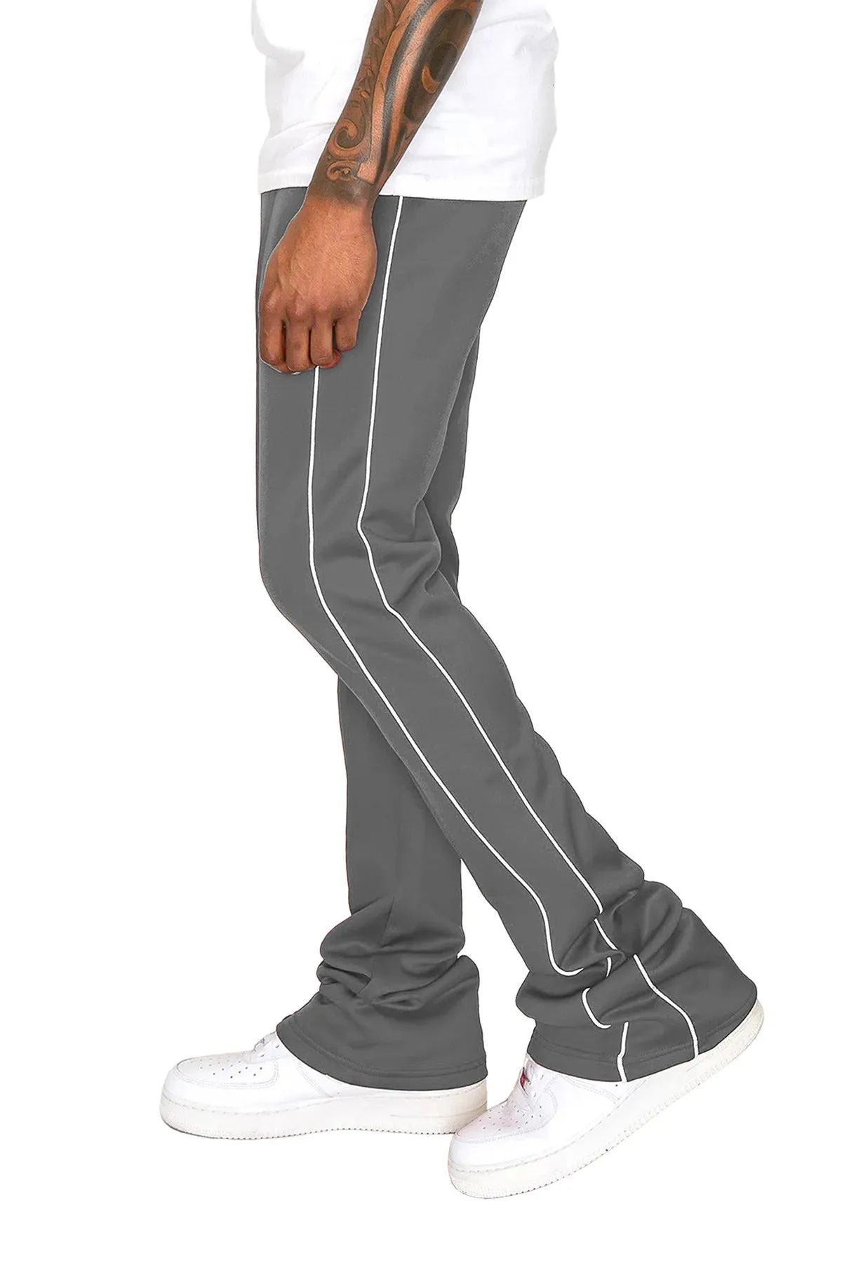 Flare Stacked Track Pants