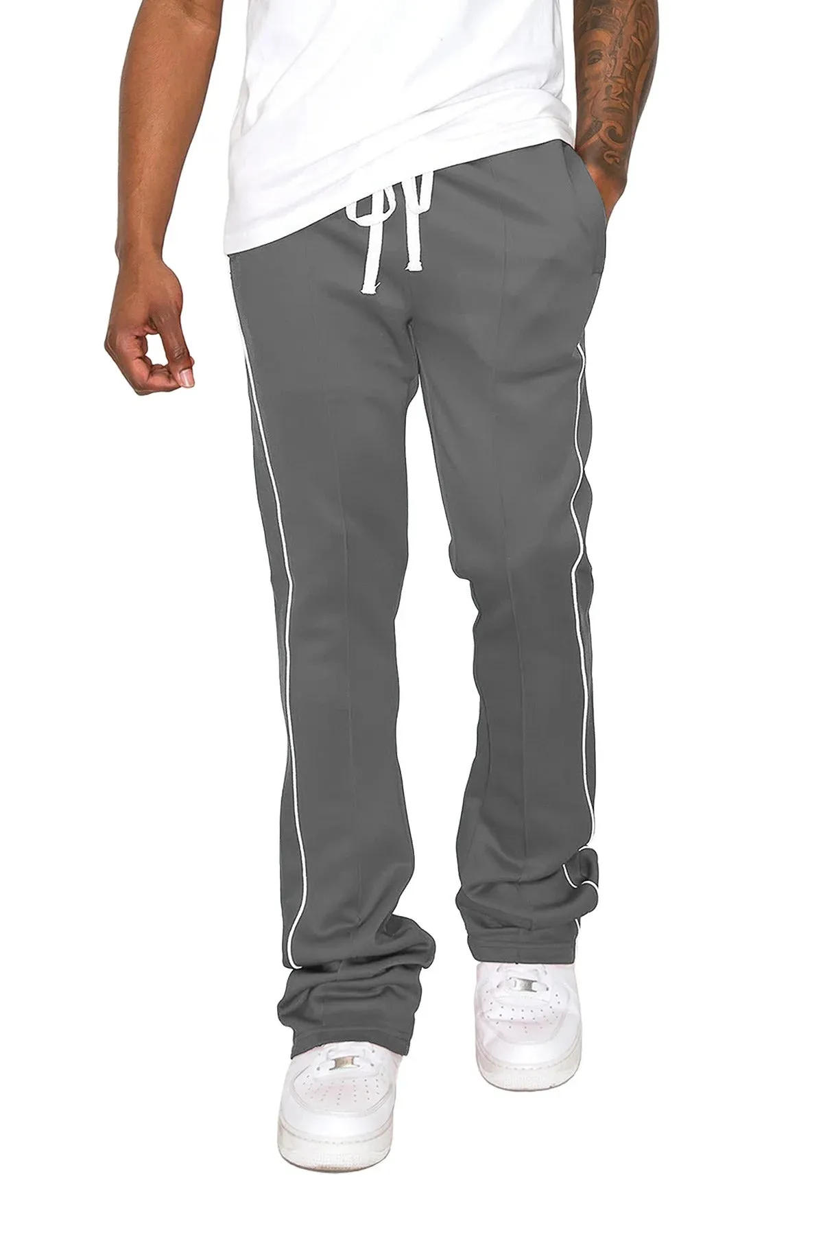 Flare Stacked Track Pants