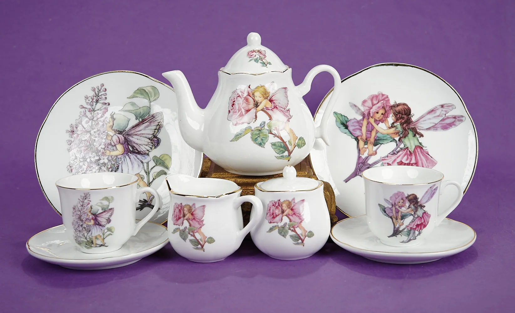 Flower Fairies Storybook Tea Set