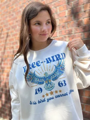 Free As A Bird Graphic Sweatshirt