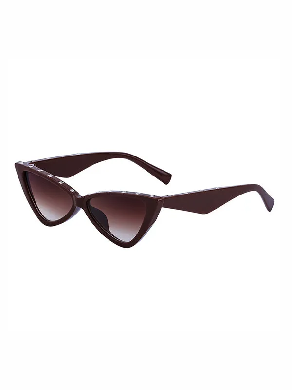 Geometric Sun Protection Sunglasses Accessories