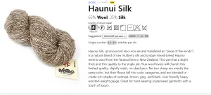 HAUNUI SILK - NORO YARNS