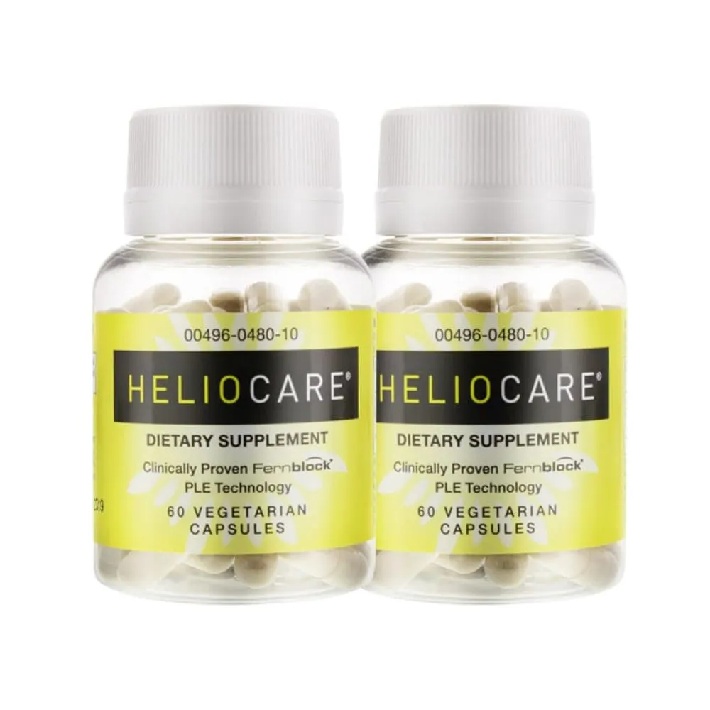 Heliocare Antioxidant Dietary Supplements - 2 Bottles