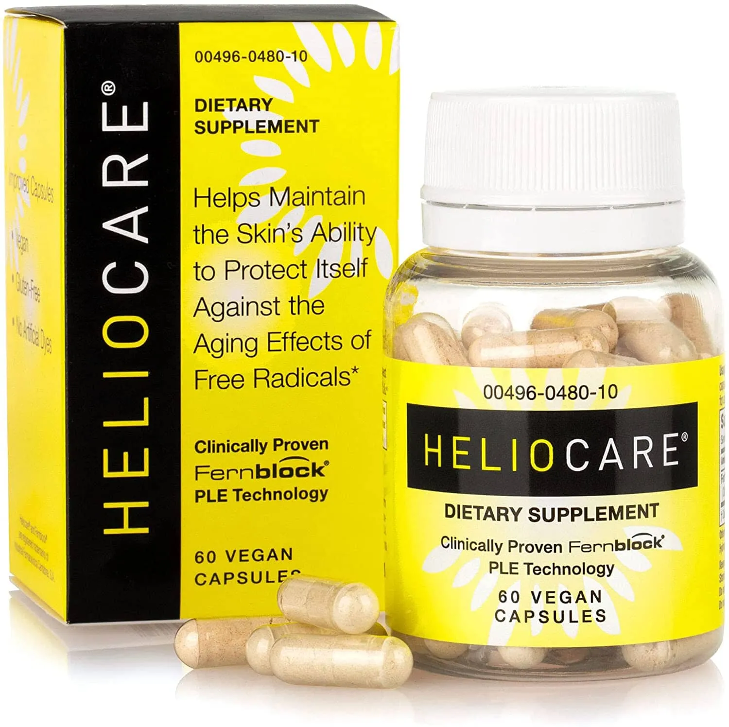 Heliocare Sun Protection Antioxidant Supplement - 60 Capsules