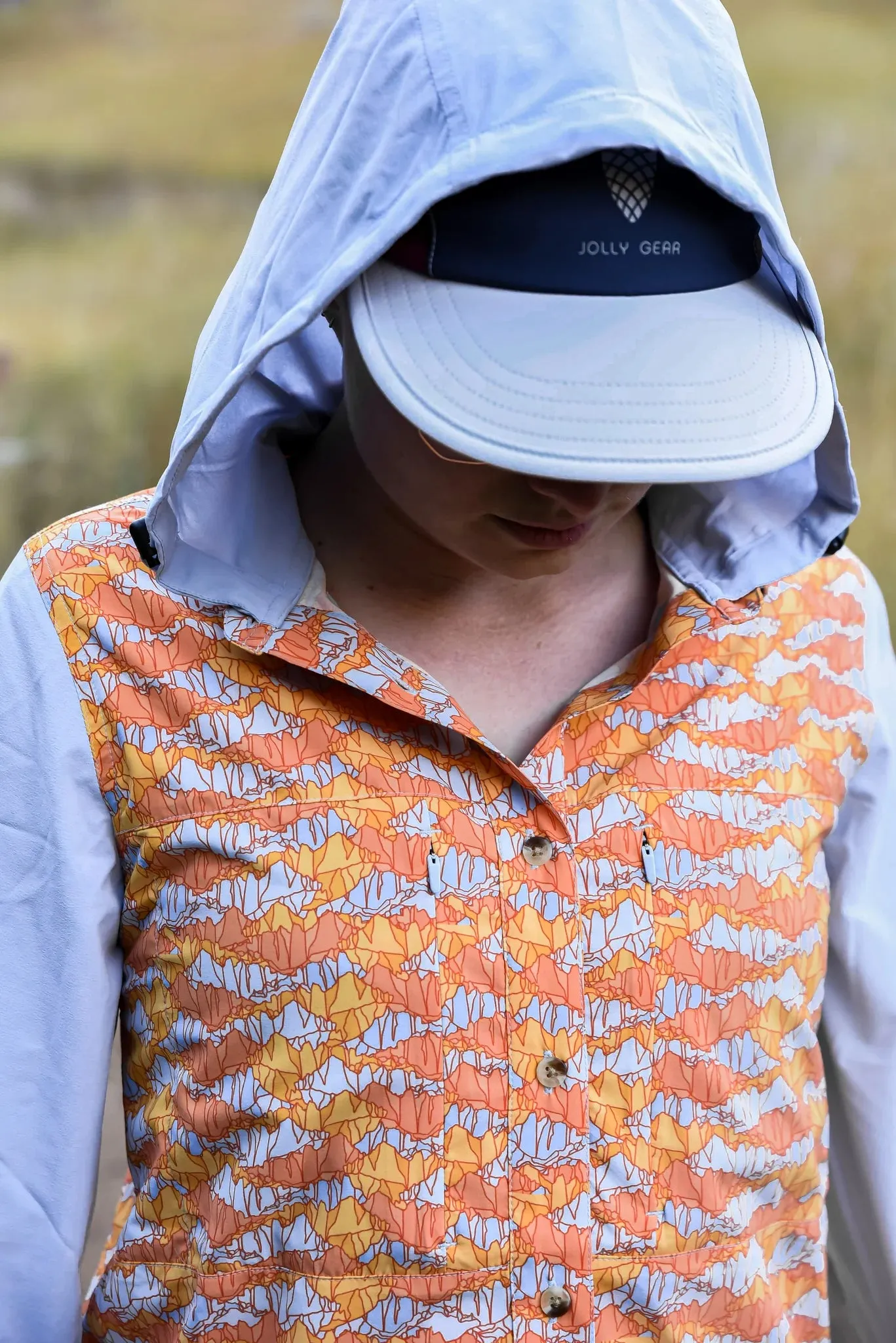 Jolly Gear - Triple Crown Button Down Sunshirt - Whitney Sunrise