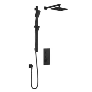 KALIA - MOROKA TB2 Shower system with push buttons valve - WALL arm