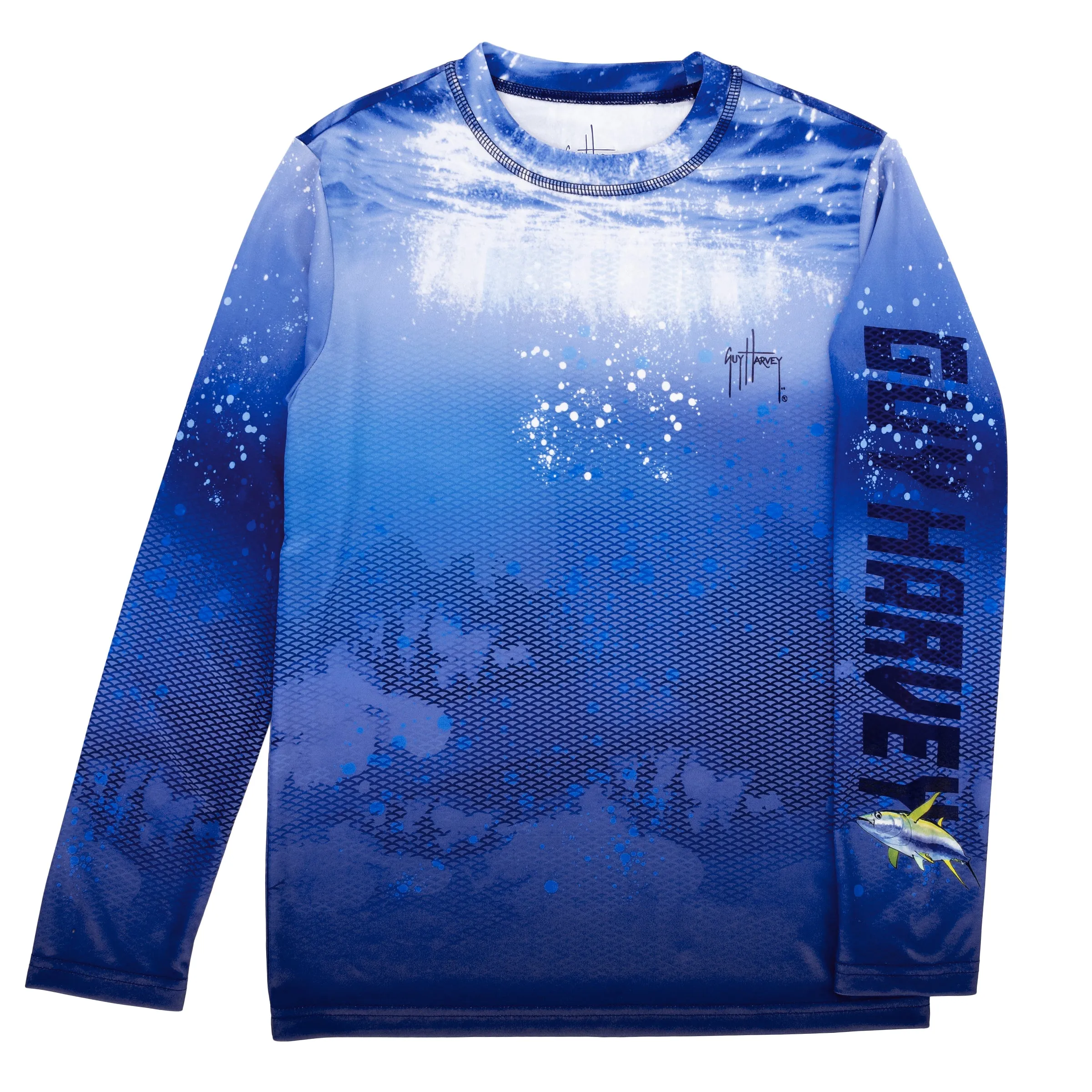 Kids Shark Performance Sun Protection Shirt UPF 30