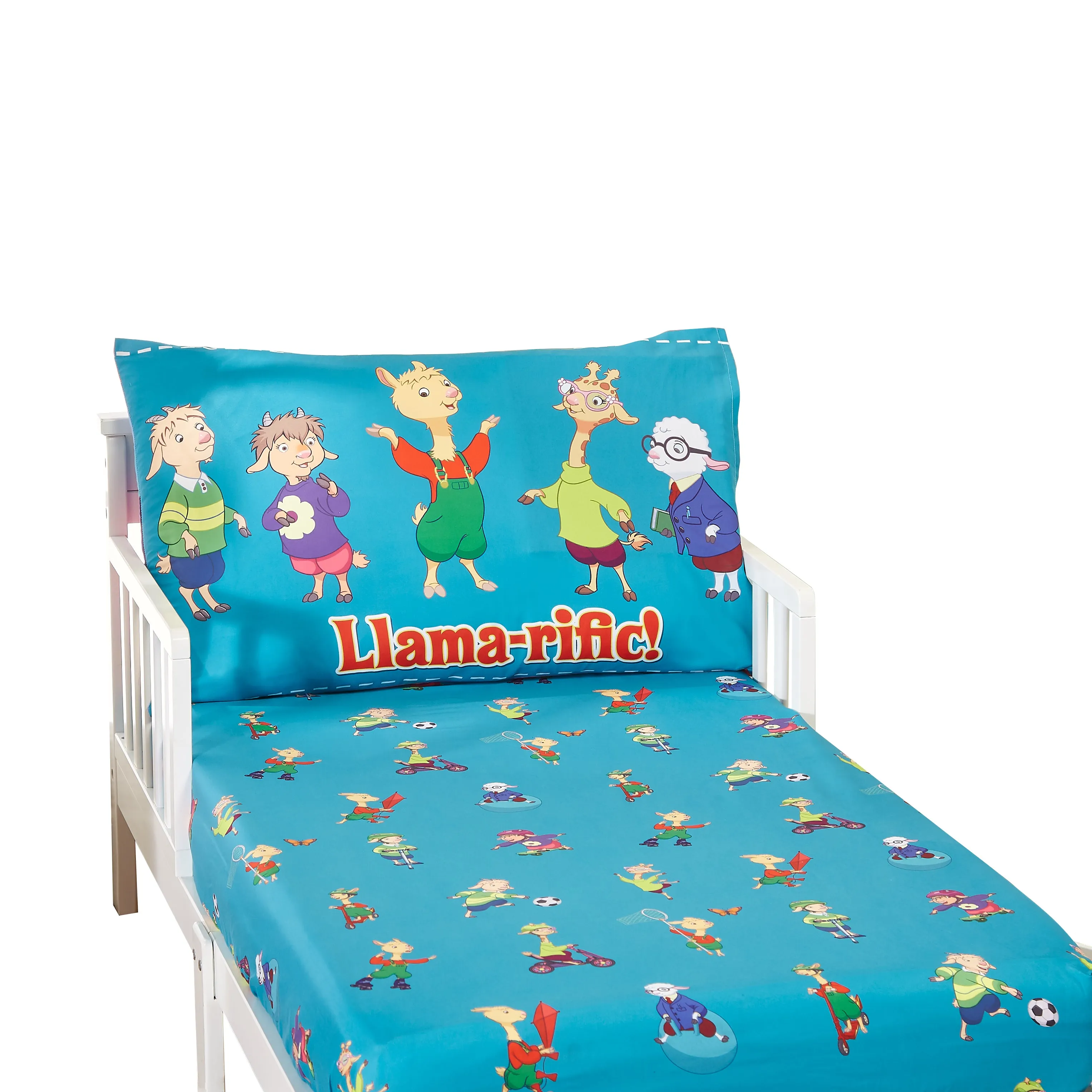 Llama Llama Toddler Fitted Sheet and Pillowcase Set