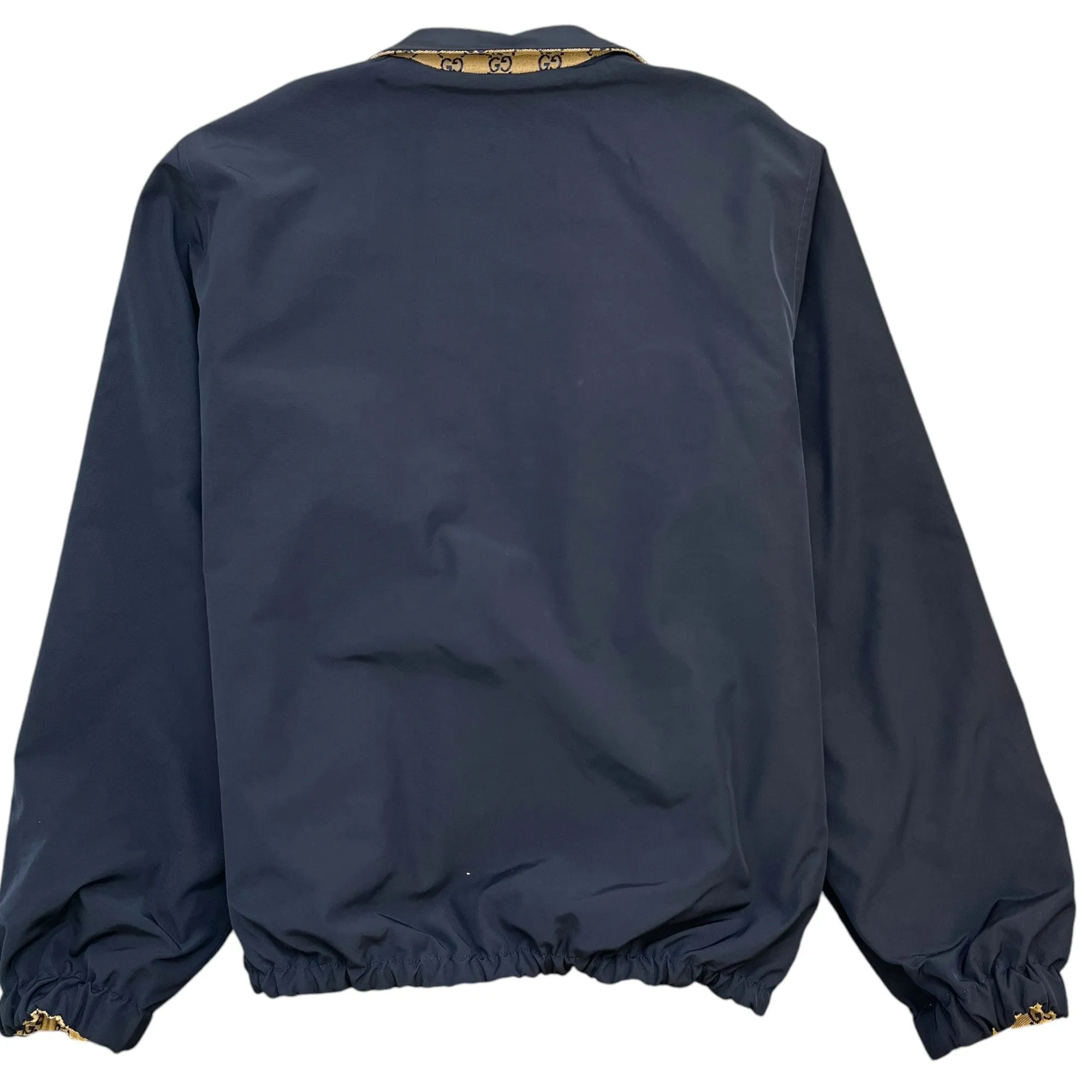 Men's Gg Supreme Reversible Jacket Navy Size IT 48 / M