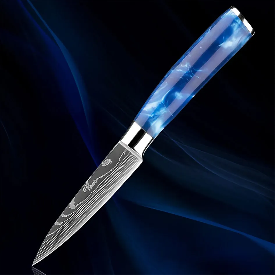 Razor Sharp Kitchen Knife Blue