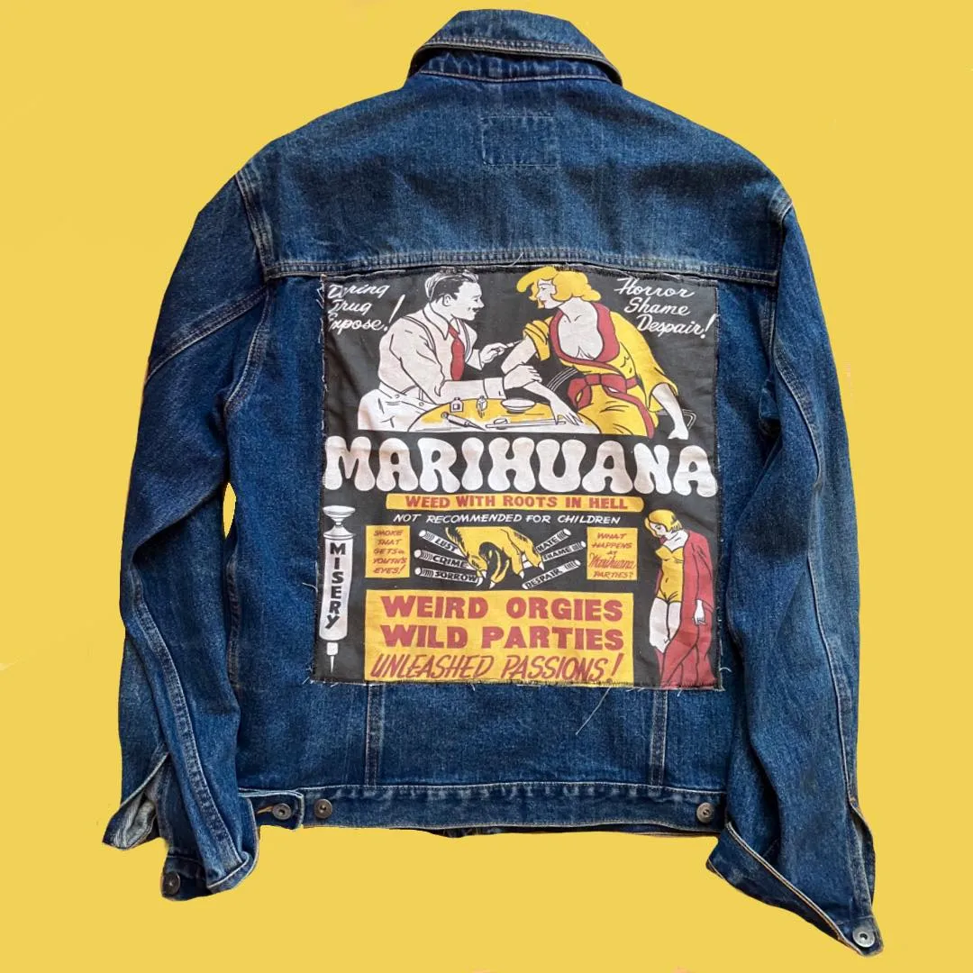 Reworked UNISEX marijana jacket- M