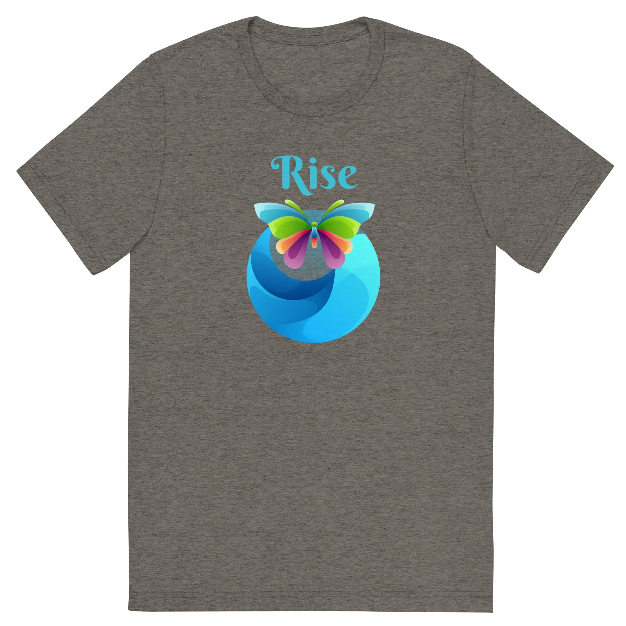 Rise Butterfly - Short sleeve t-shirt, comfy t-shirt, soft t-shirt, colorful t-shirt