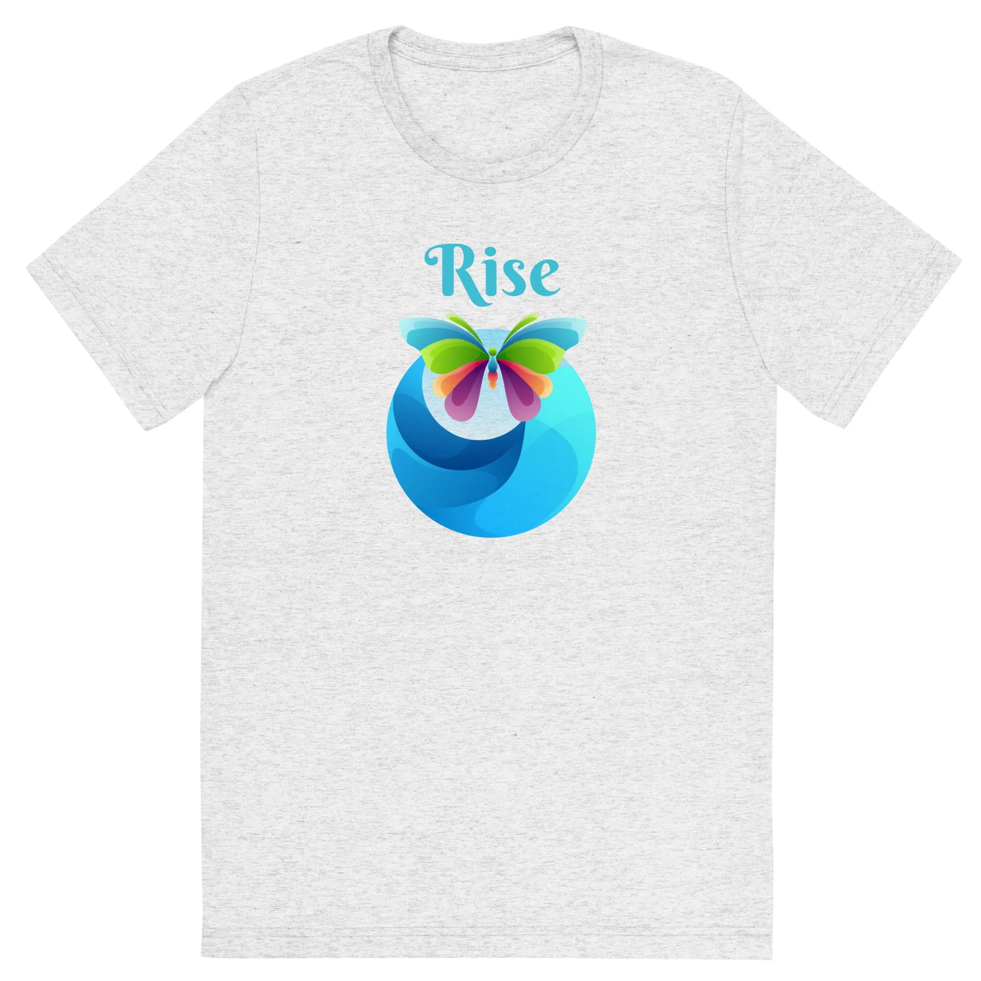 Rise Butterfly - Short sleeve t-shirt, comfy t-shirt, soft t-shirt, colorful t-shirt