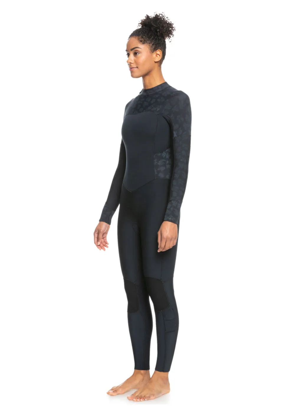 Roxy Womens Swell Series 3/2mm Back Zip Steamer Wetsuit