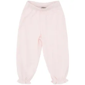 Ruffle Bloomer Pants- Light Pink Stripe