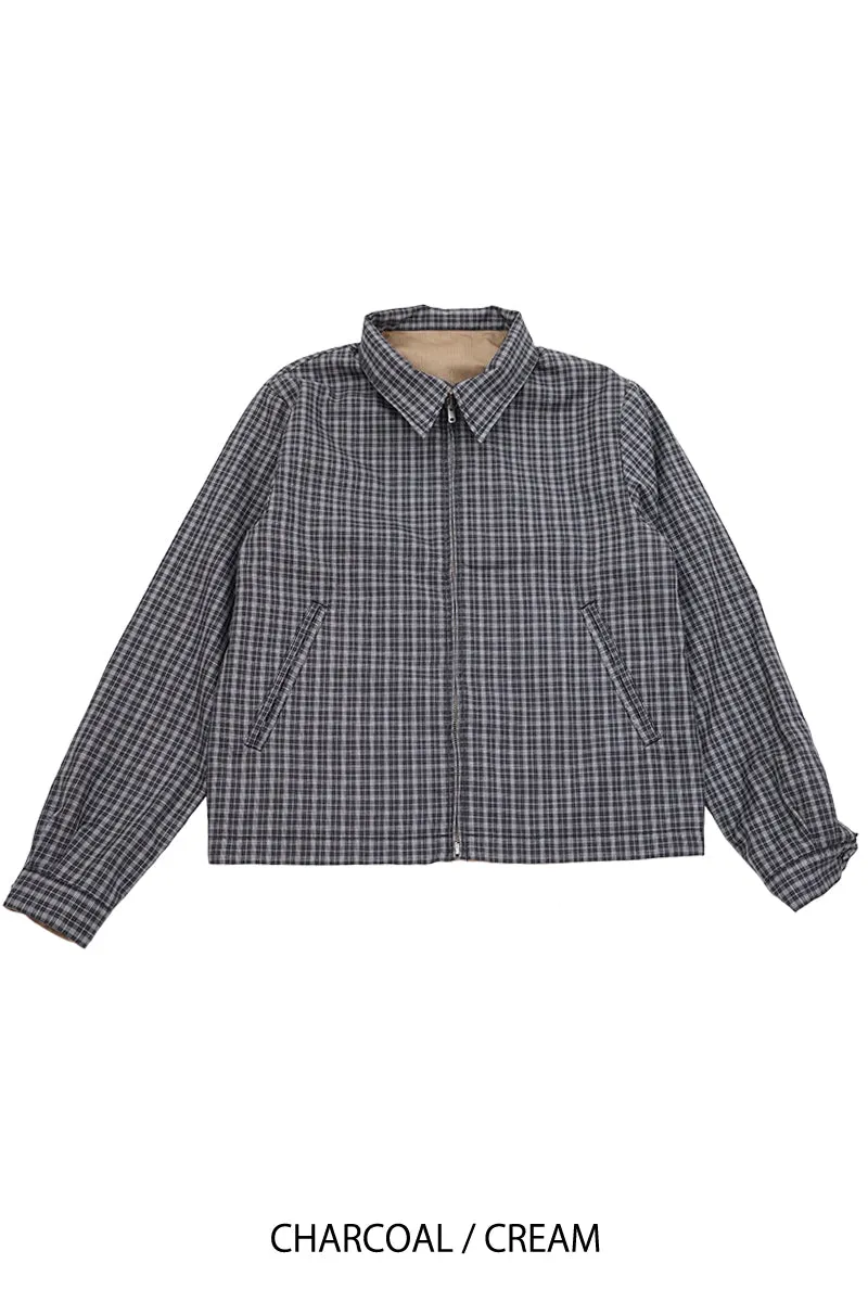 Small Check Reversible Sport Jacket