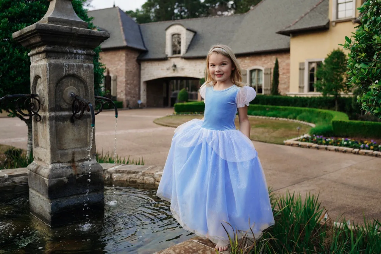 The Princess Cinderella Blue Costume Dress