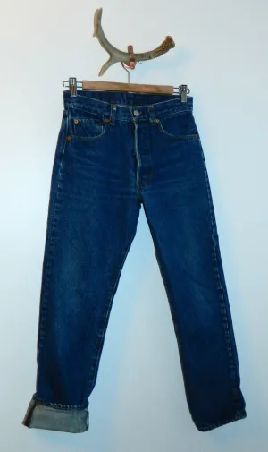 vintage 80s Levi's 501 jeans Shrink to Fit 1983 size 27