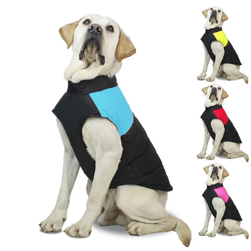 Waterproof Dog Zipper Jacket Coat for Small Medium Large Dogs