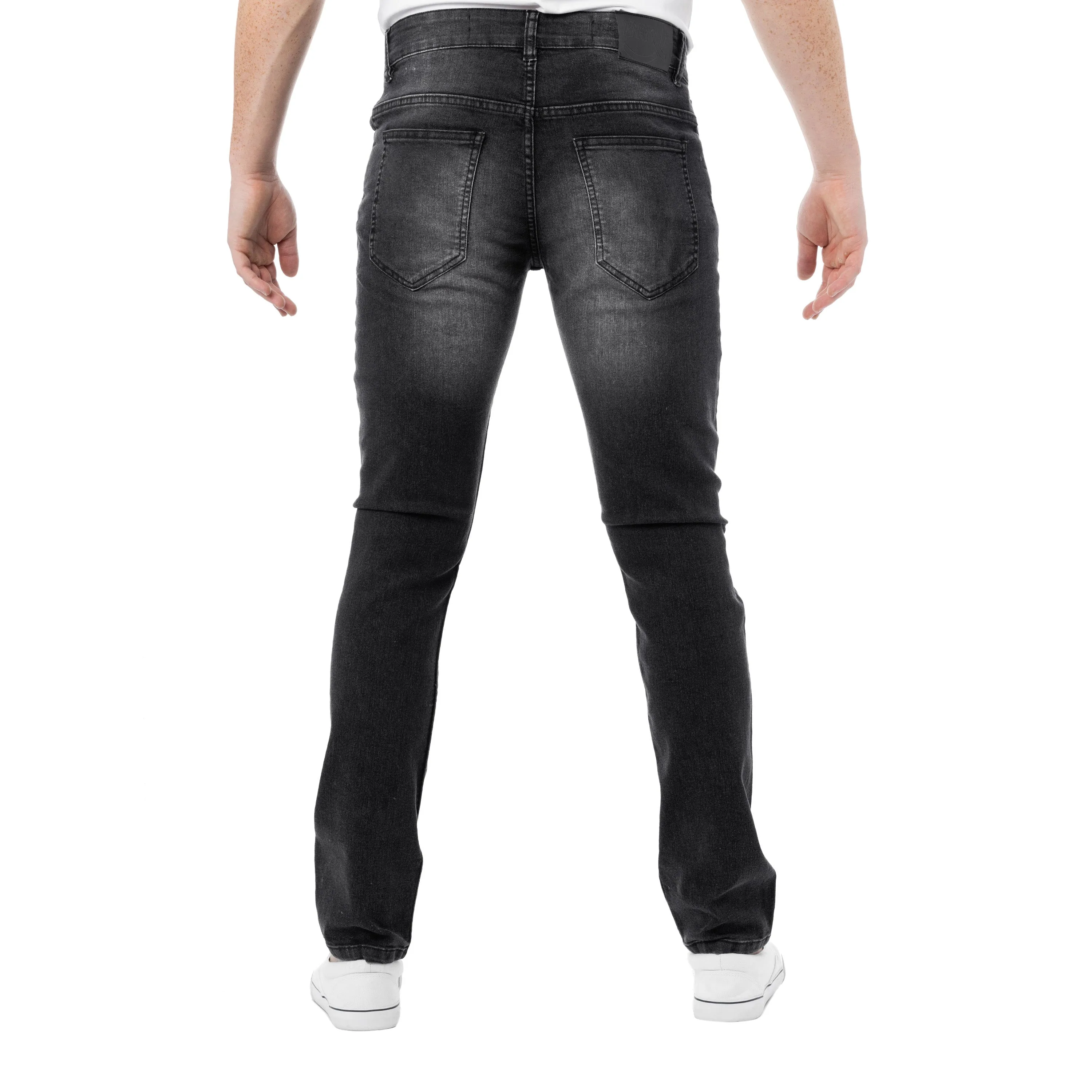 X RAY Men's Superflex Slim Fit Wash Denim Jeans